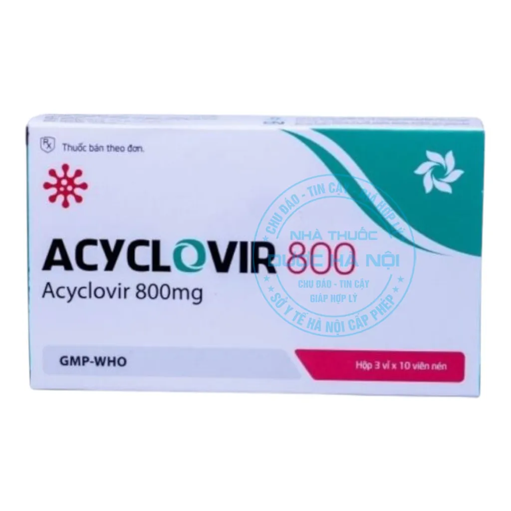 Thuốc Acyclovir 800mg
