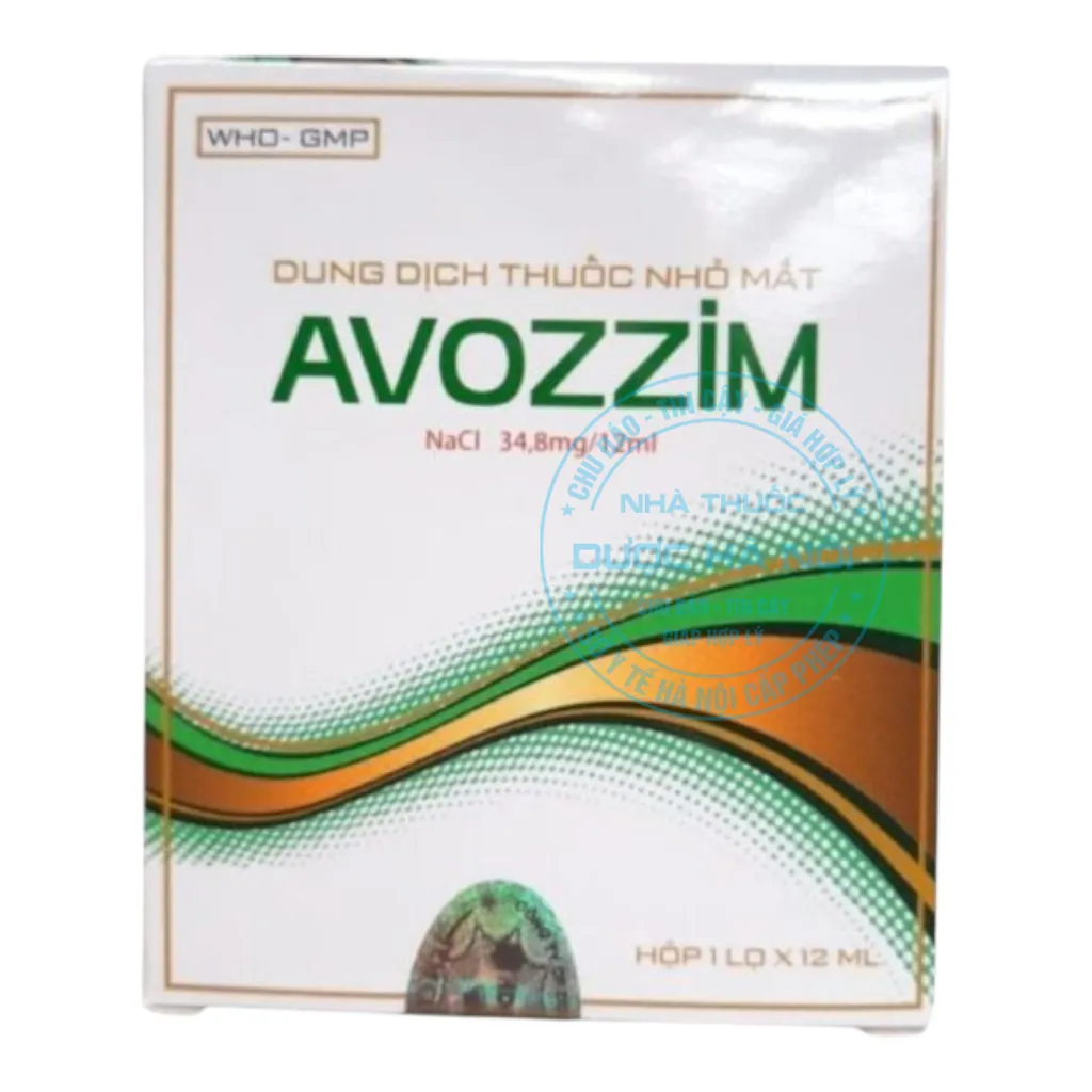 Thuốc Nhỏ Mắt Avozzim