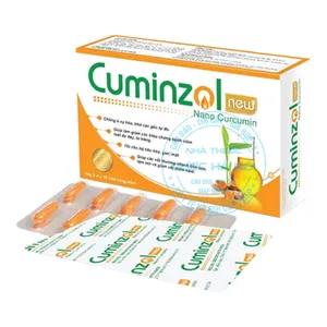 Viên uống Cuminzol New hỗ trợ làm đẹp và phục hồi sức khỏe tiêu hóa
