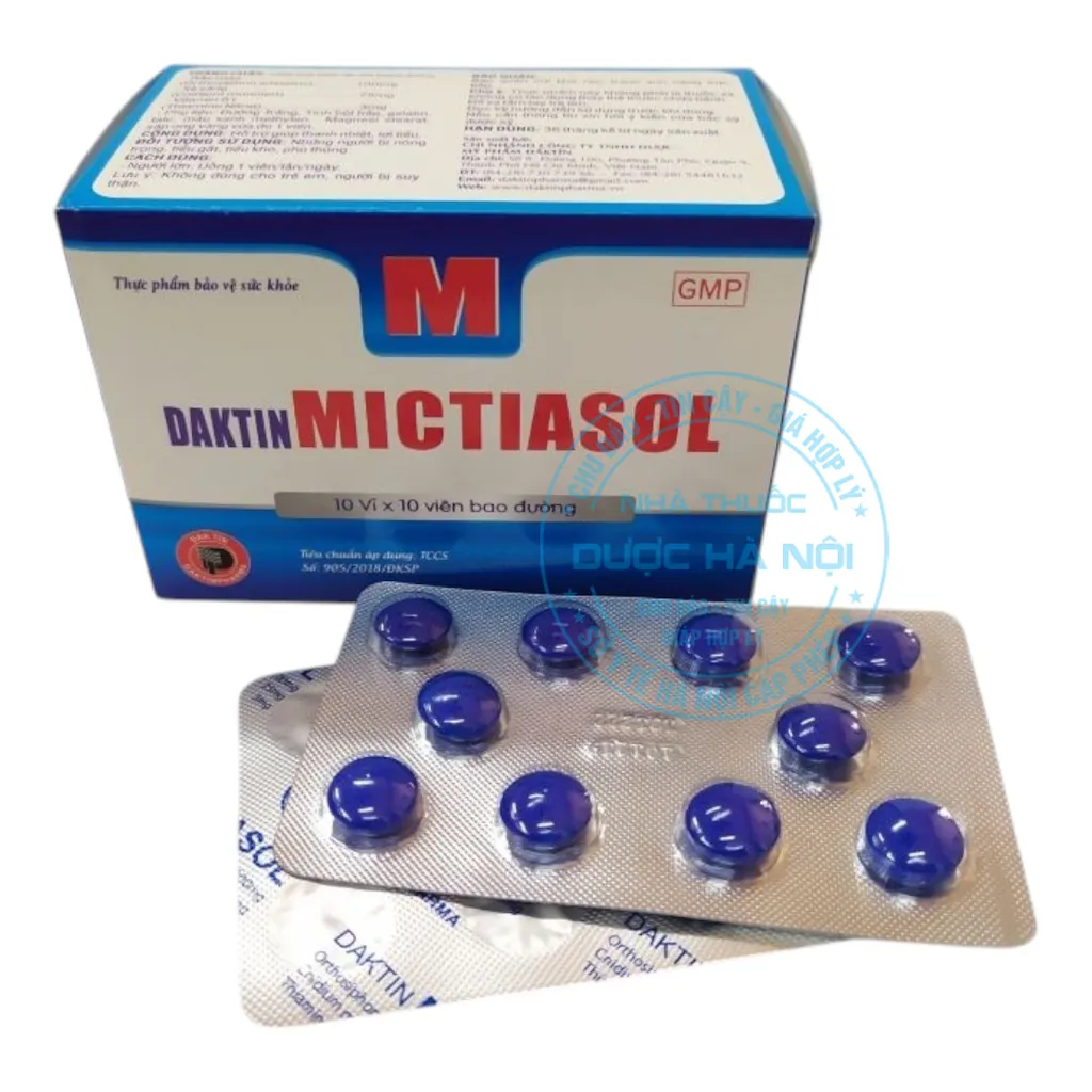 Viên uống Daktin Mictiasol