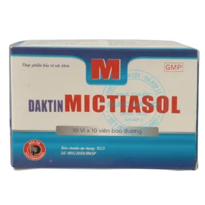 Viên uống Daktin Mictiasol hỗ trợ sức khỏe người viêm đường tiết niệu