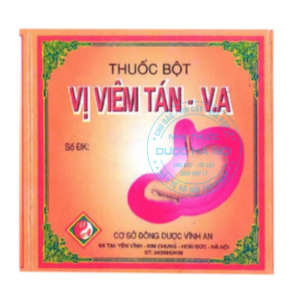 Thuốc Vị viêm tán V.A