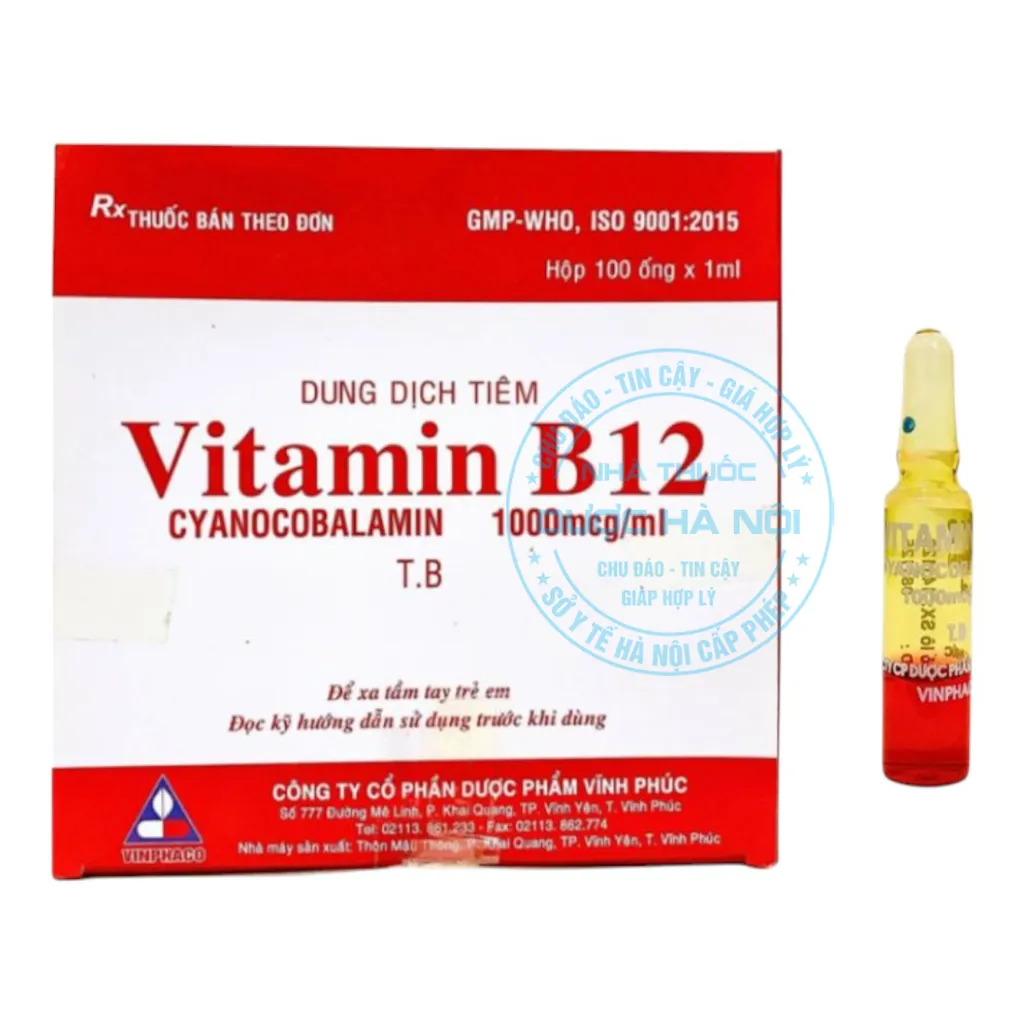 Thuốc tiêm Vitamin B12