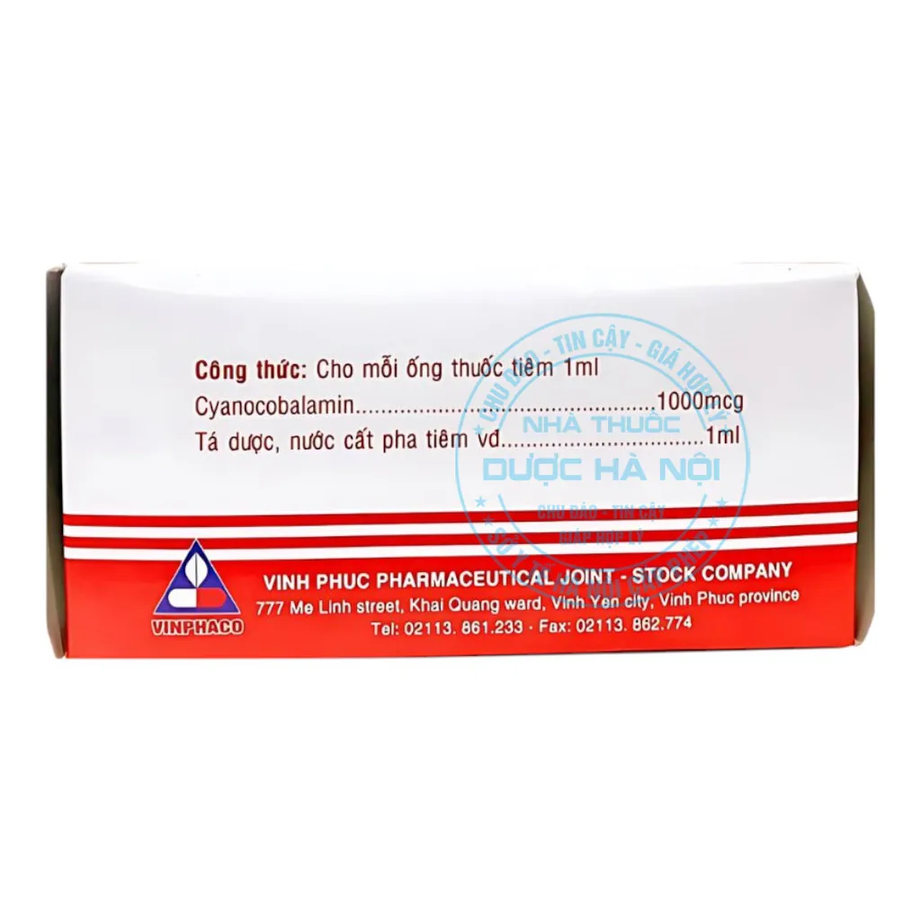 Thuốc tiêm Vitamin B12