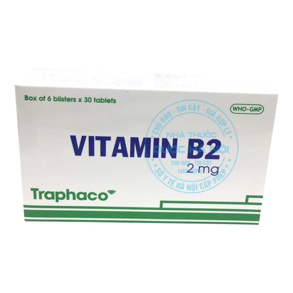 Thuốc Vitamin B2 2mg Traphaco