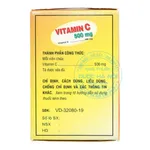Thuốc Vitamin C 500mg