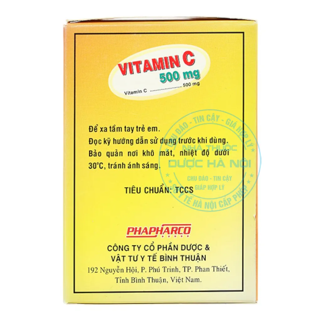 Thuốc Vitamin C 500mg