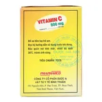 Thuốc Vitamin C 500mg