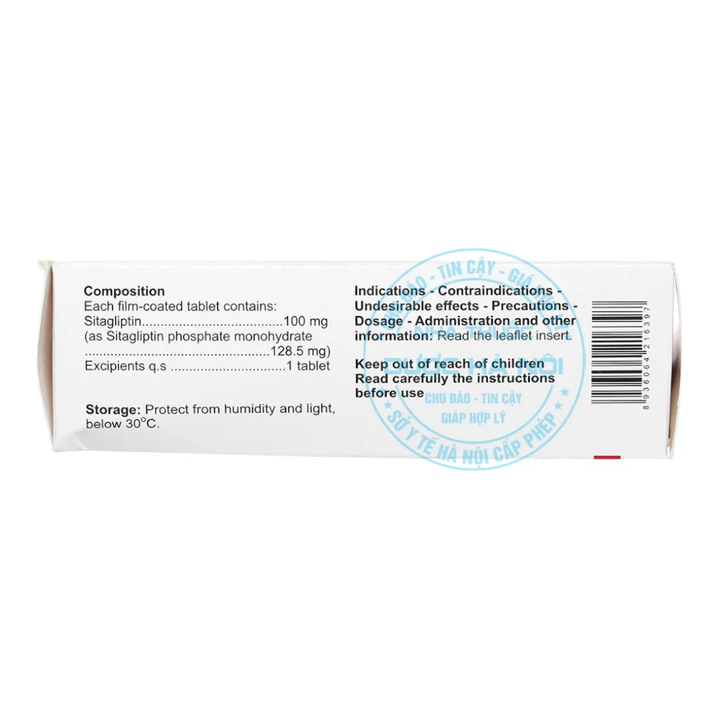 Thuốc Sitagibes 100mg