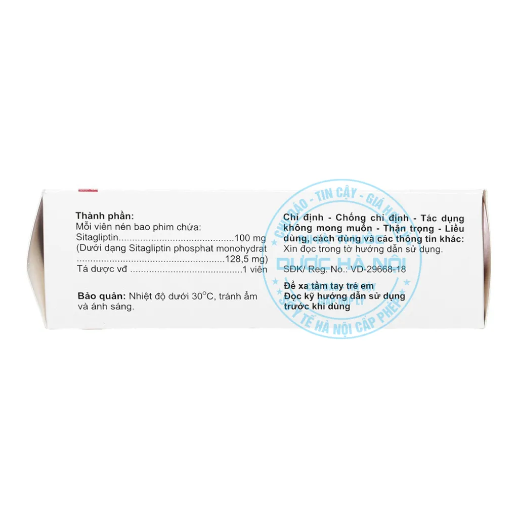 Thuốc Sitagibes 100mg