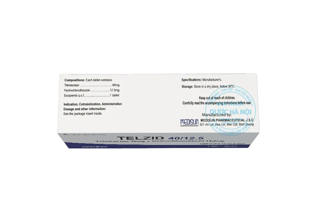 Thuốc Telzid 40/12