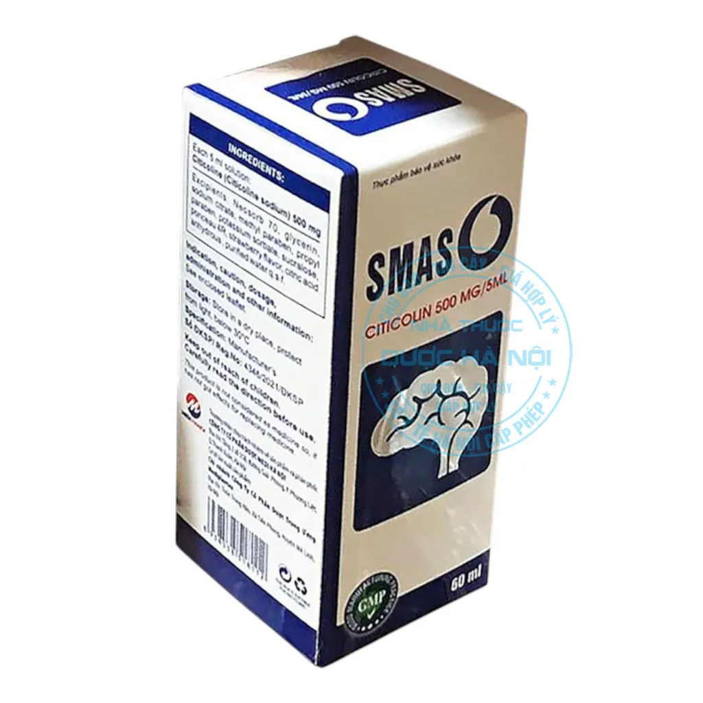 Siro Smaso 500mg/5ml