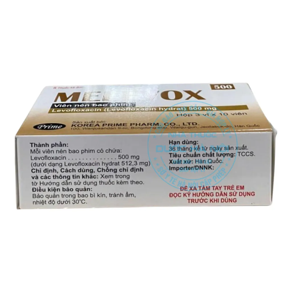 Thuốc Melelox 500mg