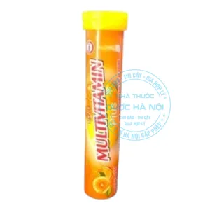 Sủi cam Multivitamin plus bổ sung vitamin đa dạng, tiện lợi, phù hợp cho nhiều đối tượng
