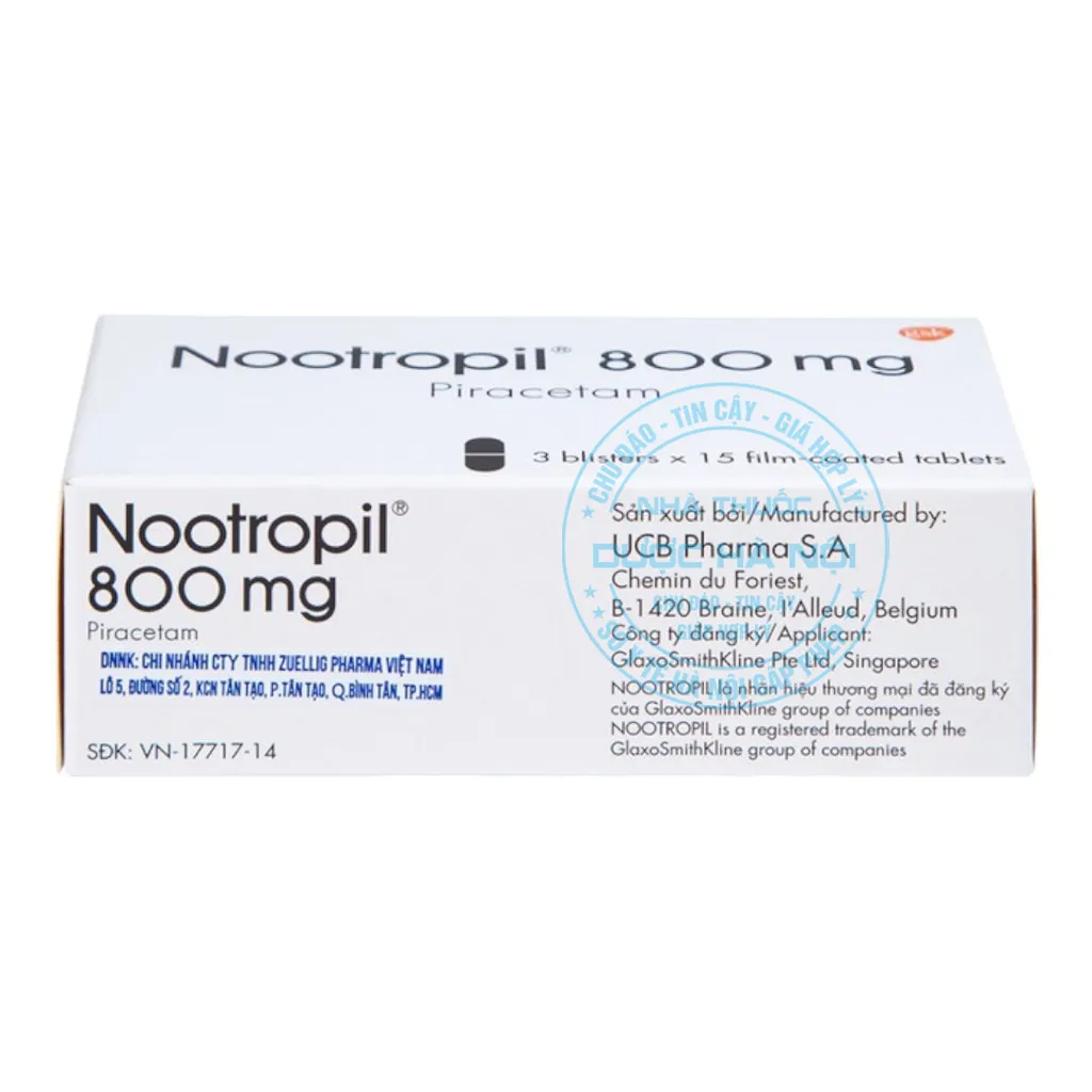 thuốc Nootropil 800mg