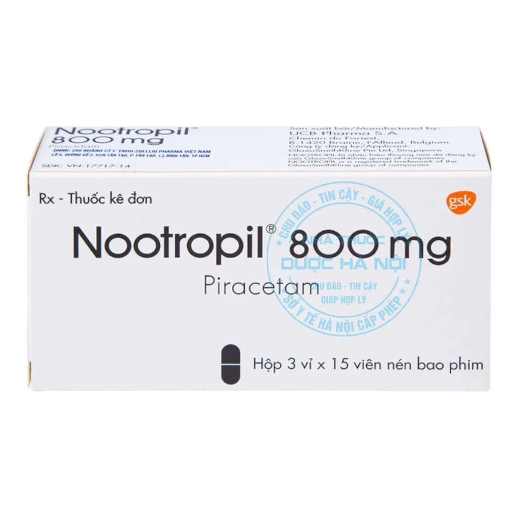 thuốc Nootropil 800mg
