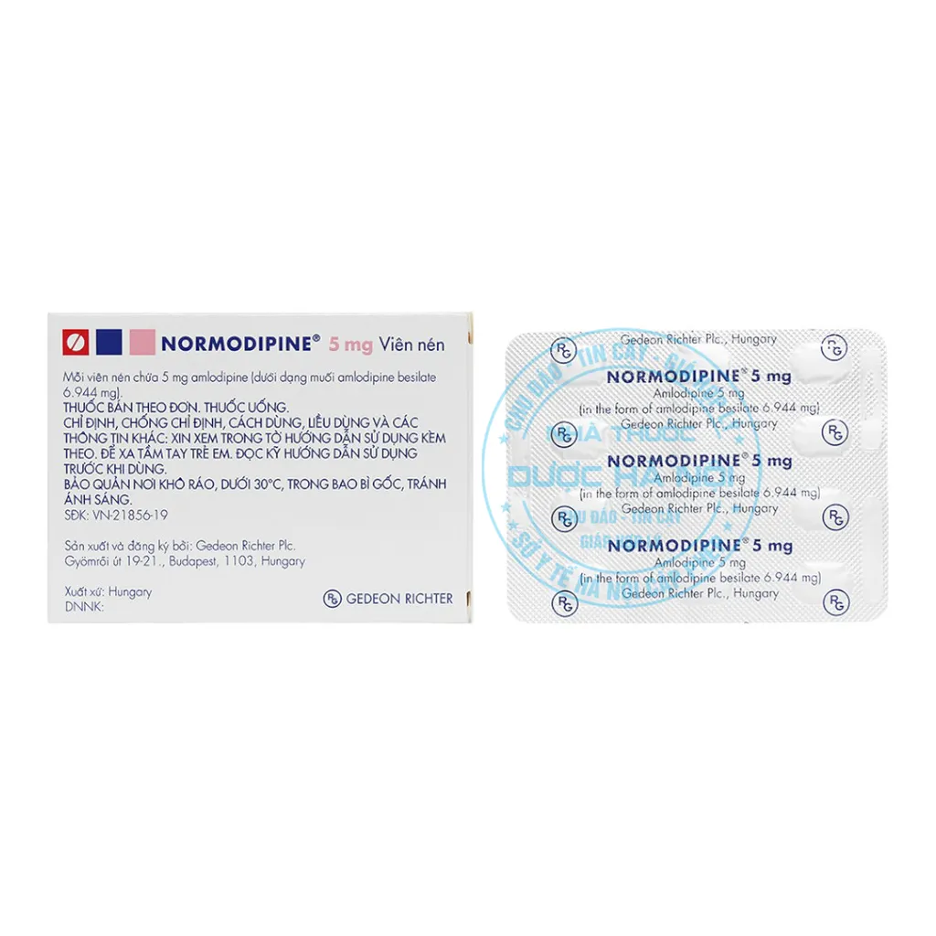 thuốc Normodipine 5mg