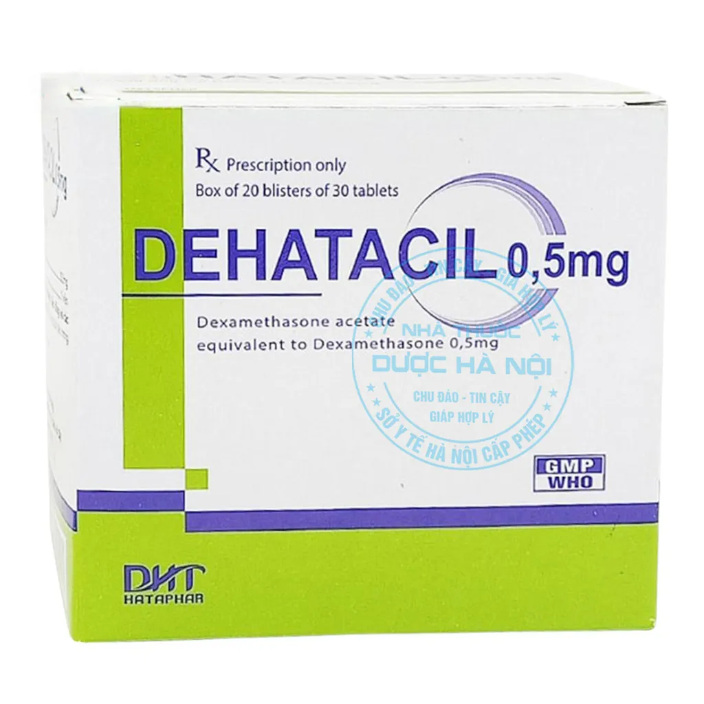 Thuốc Dehatacil 0.5mg