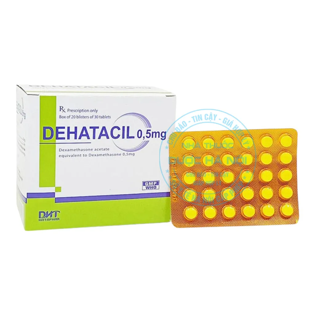 Thuốc Dehatacil 0.5mg