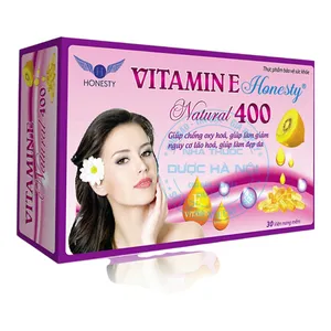 Vitamin E Honesty Natural 400 bảo vệ và nâng cao vẻ đẹp tự nhiên của làn da