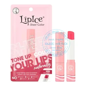 Son dưỡng LipIce Sheer Color Natural dưỡng môi tự nhiên, an toàn, phù hợp cho mọi lứa tuổi