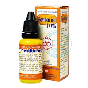 Povidon Iod 10% OPC vệ sinh, xử lý vết thương nhỏ, phòng ngừa nhiễm trùng
