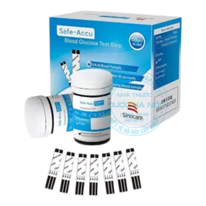 Que thử đường huyết Safe -Accu kiểm tra lượng đường trong máu mỗi ngày