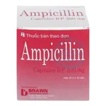 Thuốc Ampicillin 500mg Brawn