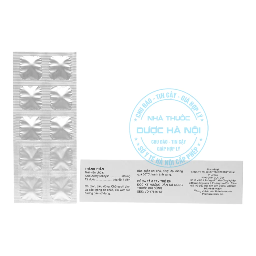 Thuốc Aspilet EC 80mg