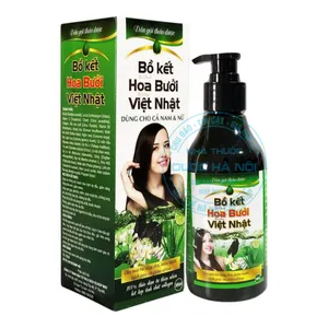 Dầu gội thảo dược Bồ Kết Hoa Bưởi Việt Nhật chăm sóc tóc an toàn hiệu quả