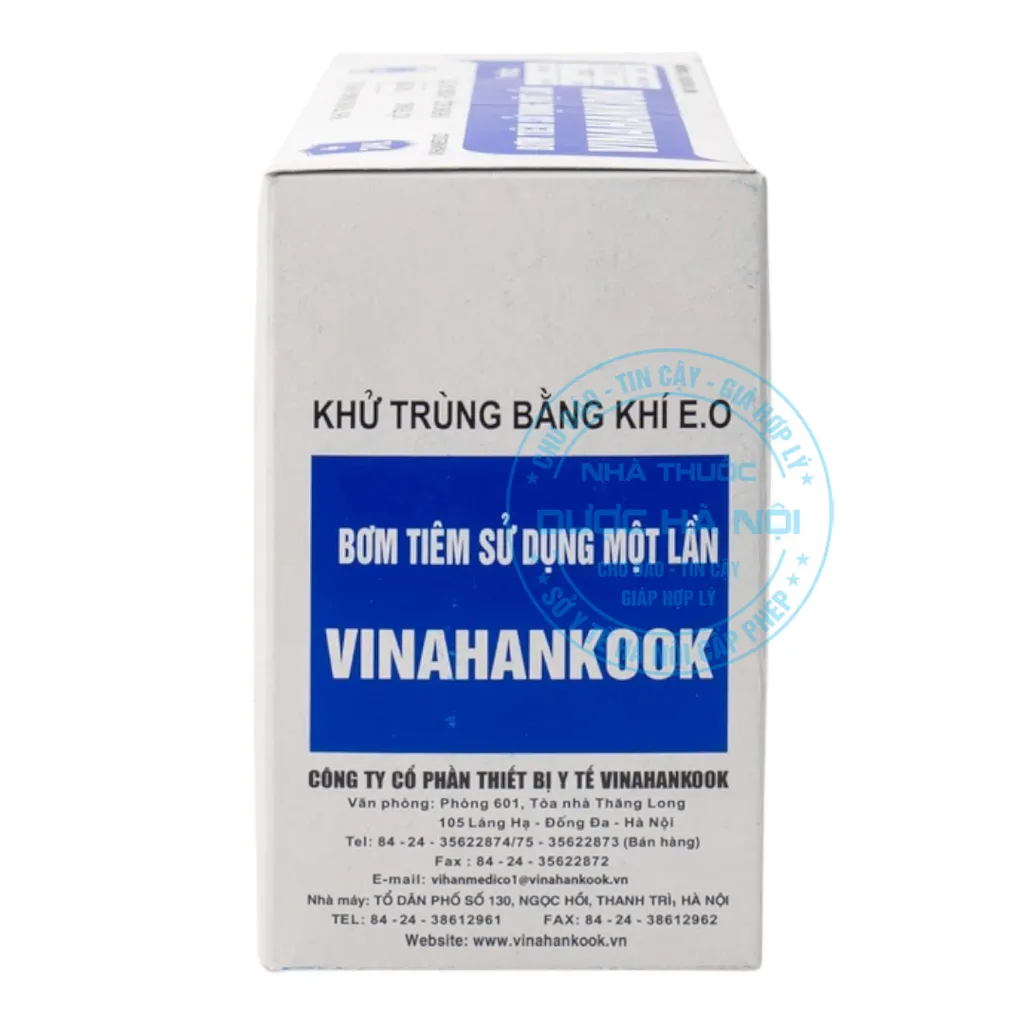 Bơm kim tiêm 1ml/cc Vinahankook
