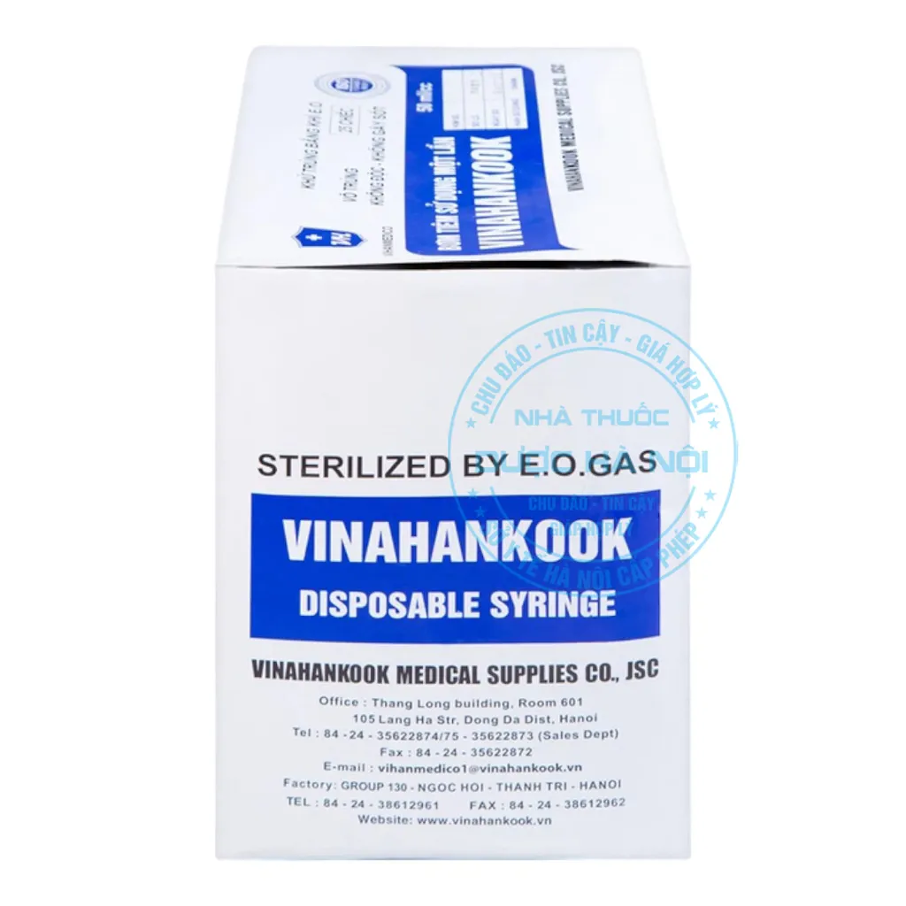 Bơm tiêm 50ml/cc Vinahankook