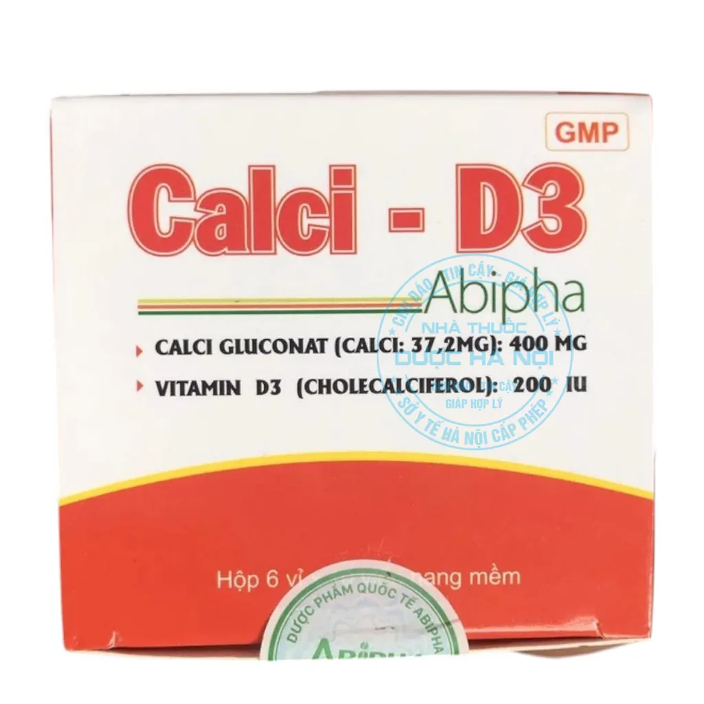Viên uống Calci-D3 Abipha