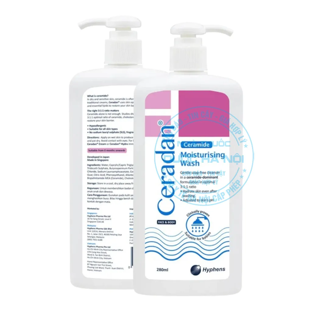 Sữa tắm Ceradan