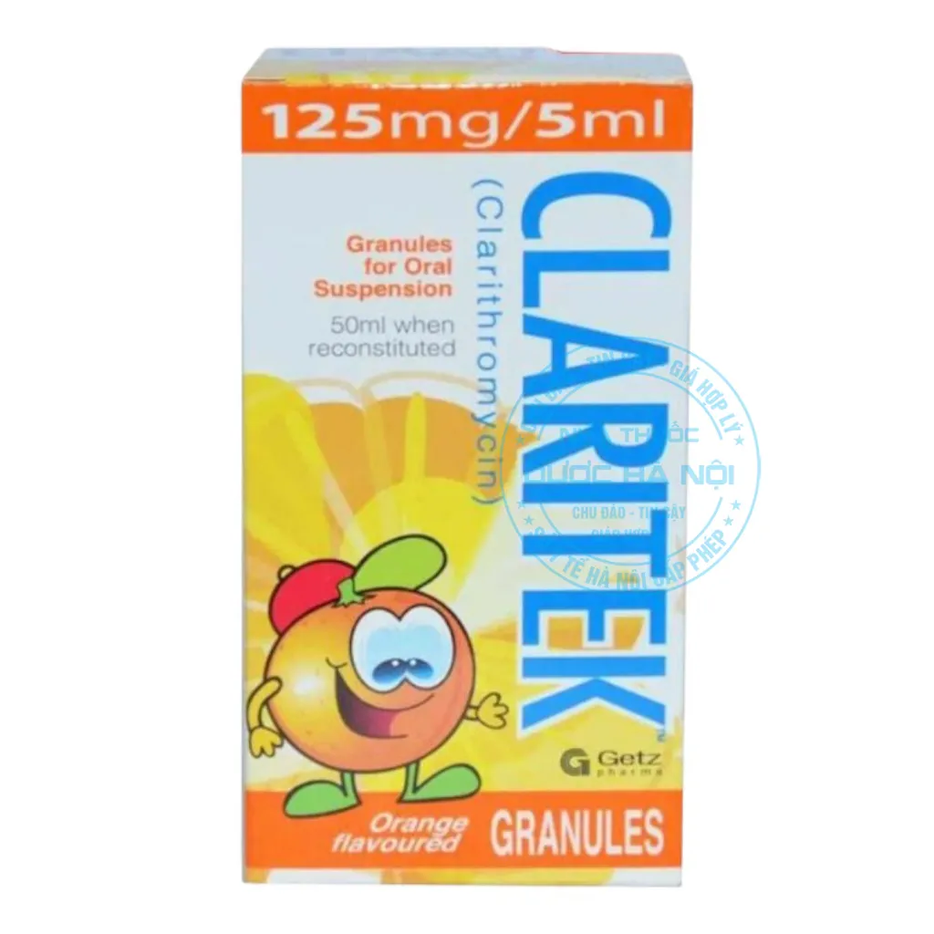 Thuốc Claritek 125mg/5ml