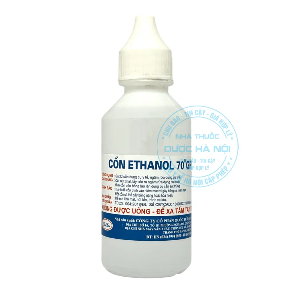 Cồn 70 độ 50ml
