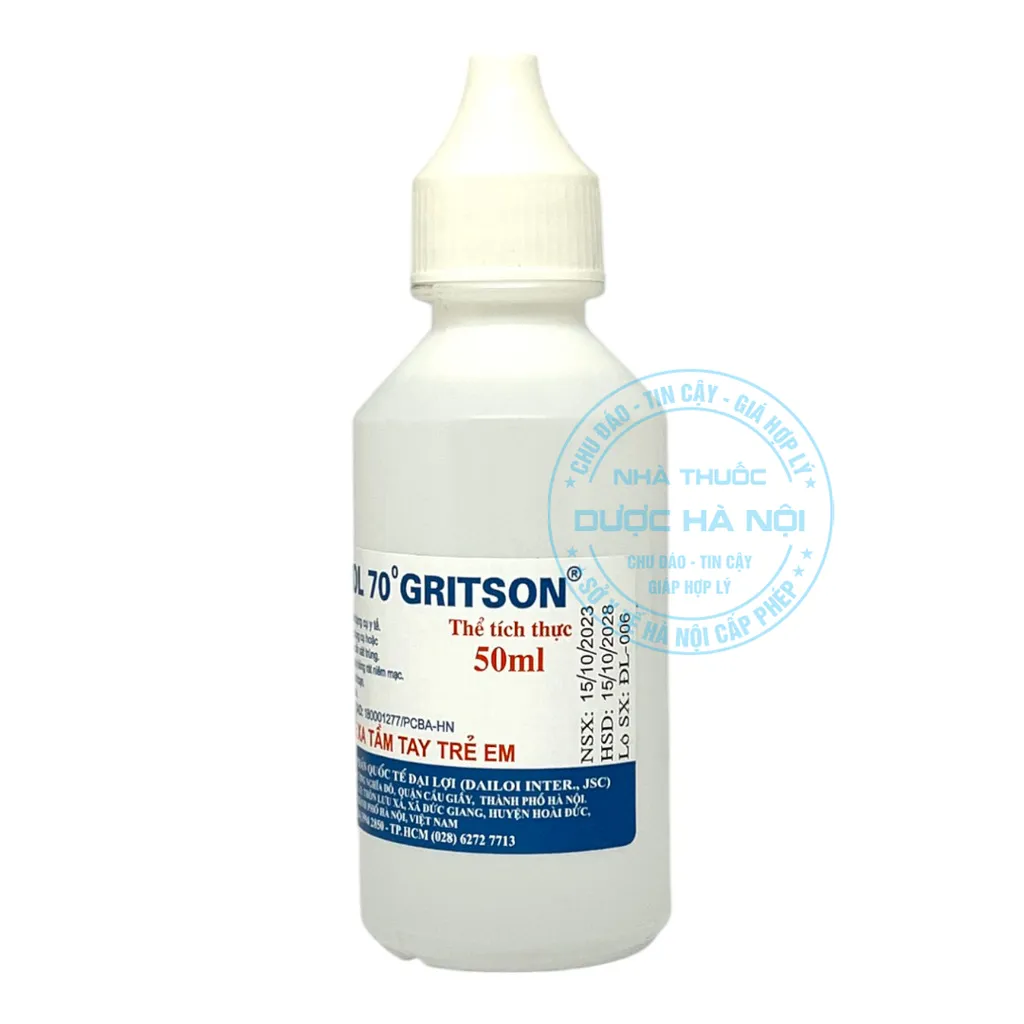 Cồn 70 độ 50ml