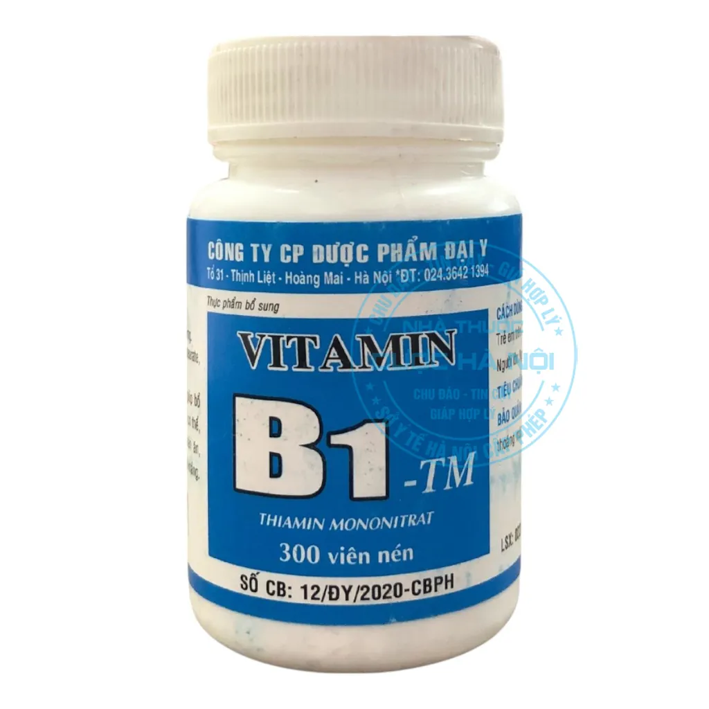 Thuốc Vitamin B1 300 viên