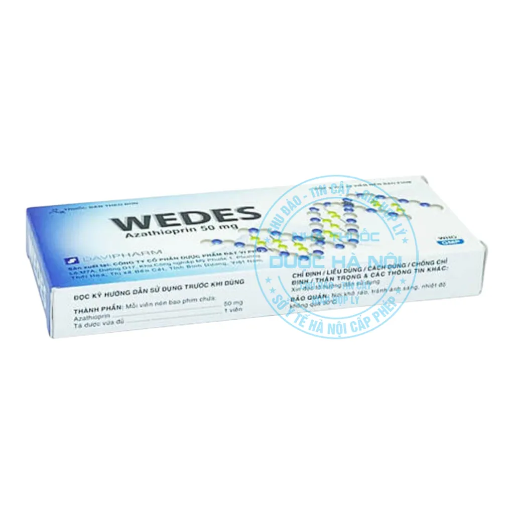 Thuốc Wedes 50mg