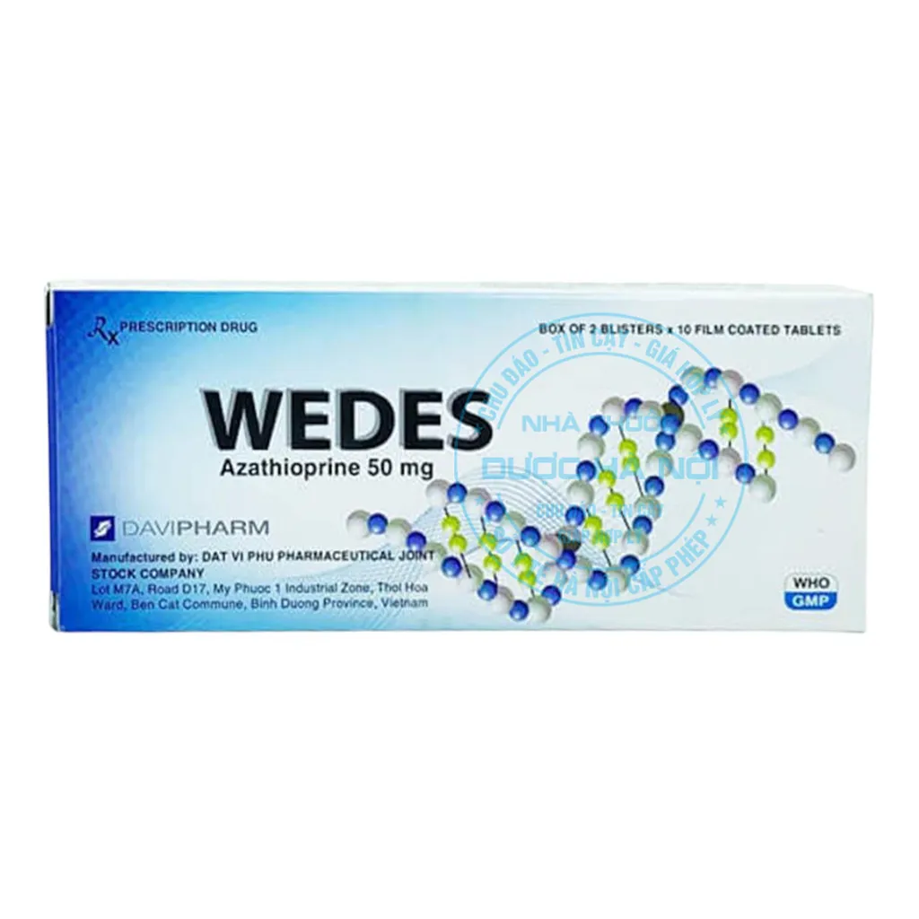 Thuốc Wedes 50mg