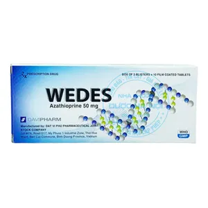 Thuốc Wedes 50mg điều trị các bệnh về hệ miễn dịch và sau các ca ghép tạng