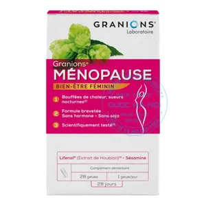 Viên uống Granions Menopause hỗ trợ phụ nữ tiền mãn kinh và mãn kinh