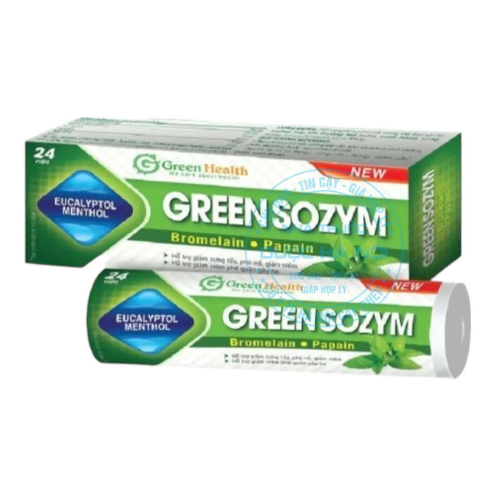 Viên ngậm Green Sozym