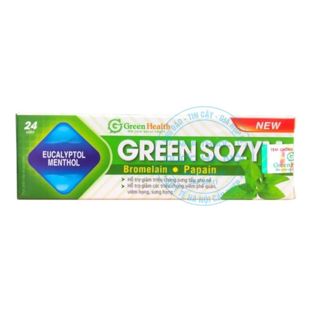 Viên ngậm Green Sozym