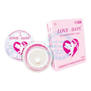 Thuốc Love-Days sử dụng trong các trường hợp cần ngừa thai gấp rút