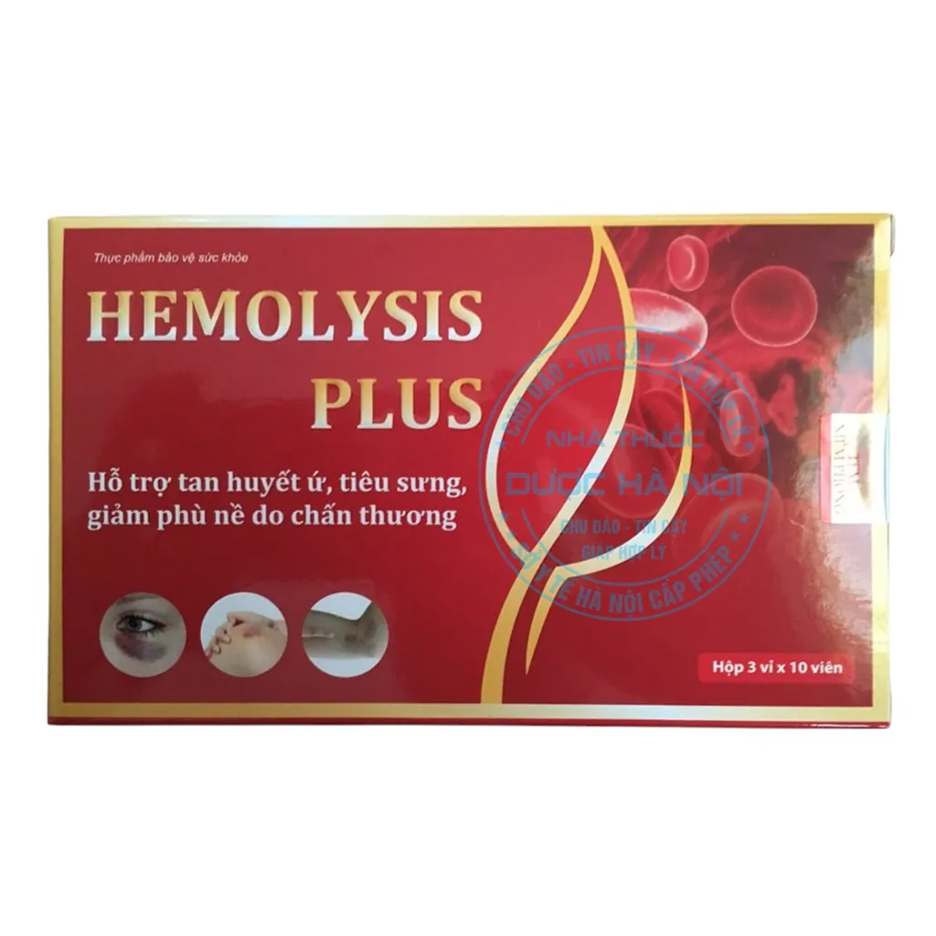 Viên uống Hemolysis Plus