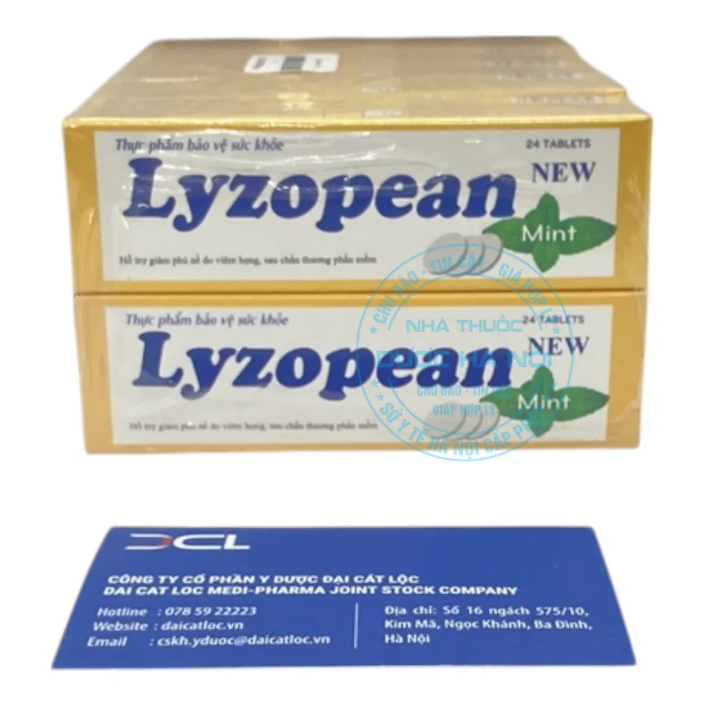Viên ngậm Lyzopean