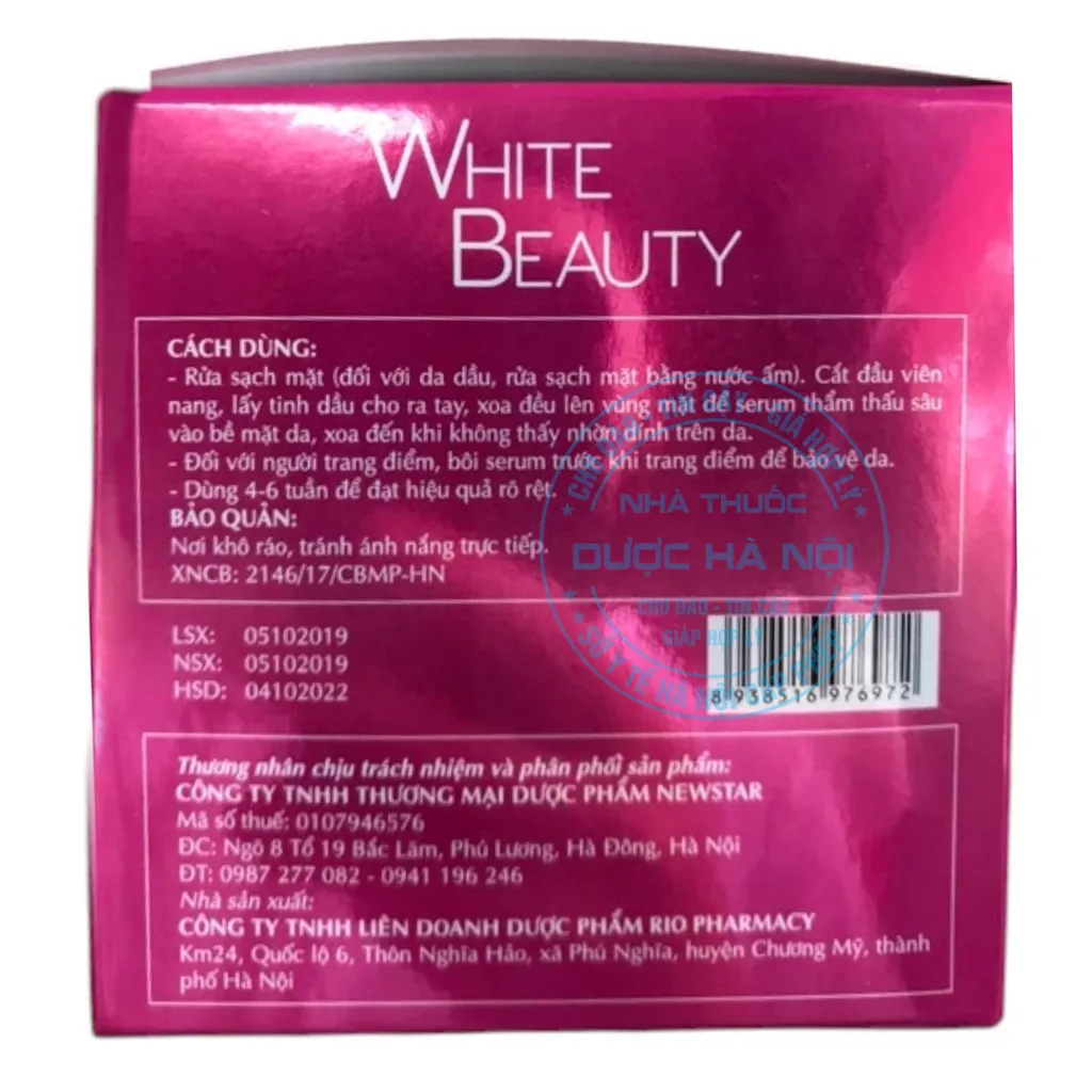 Viên bôi White Beauty
