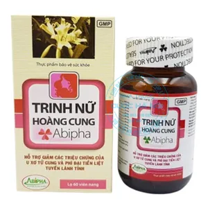 Viên uống Trinh Nữ Hoàng Cung Abipha hỗ trợ vấn đề liên quan đến u lành tính