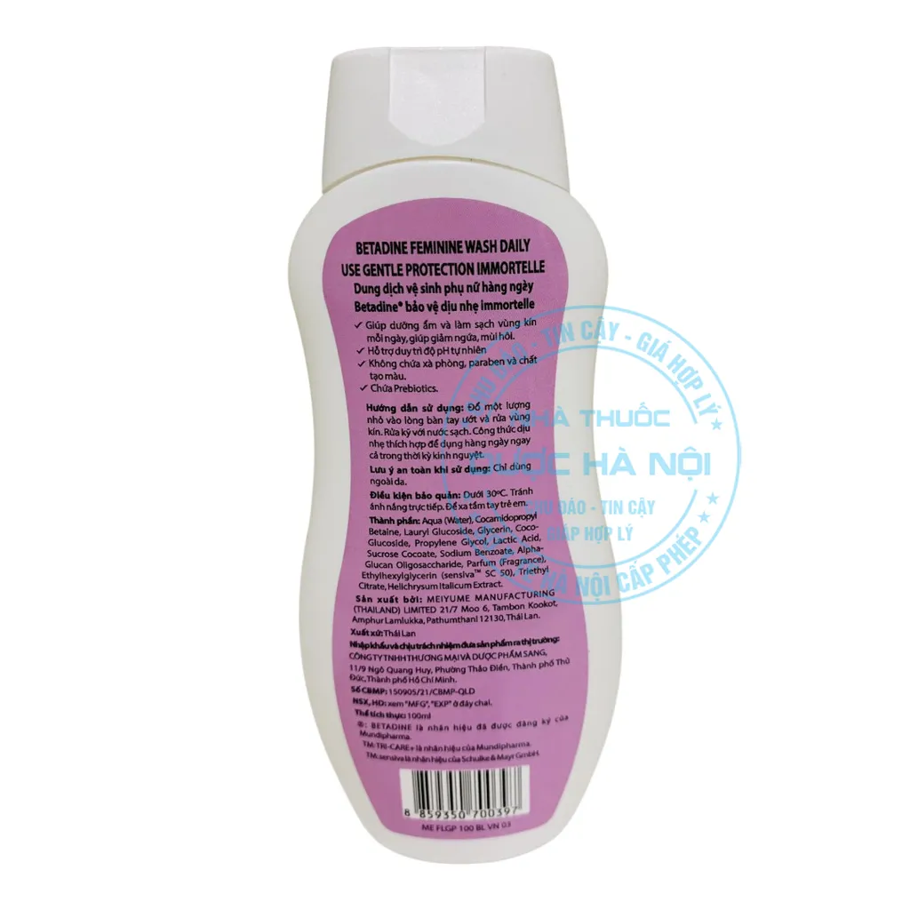 Dung dịch Betadine Feminine Wash